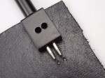 Wybijak wycinak dziurkacz podwójny o średnicy 1 mm do skór rozstaw 4 mm
