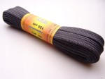 Sznurowadła sznurówki płaskie szerokie 1 cm / 120 cm ciemny szary