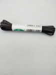 Sznurowadła woskowane bawełniane cienkie okrągłe 90 cm ciemny brąz 2