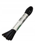 Sznurowadła bawełna woskowane okrągłe 90 cm czarny 2