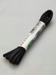 Sznurowadła bawełna woskowane okrągłe 90 cm czarny 2