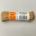 Sznurowadła sznurówki 100 % bawełny KAPS 150 cm beżowe 5