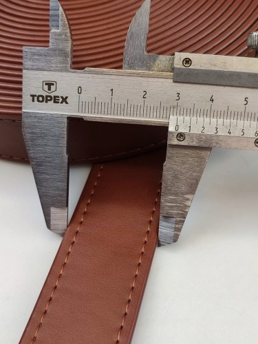Pasek eko skóra do torebki 30 mm / 150 cm brąz