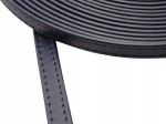 Pasek eko skóra do torebki 10 mm / 150 cm granat