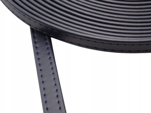 Pasek eko skóra do torebki 10 mm / 150 cm granat