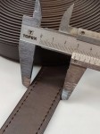 Pasek eko skóra do torebki 30 mm / 1 metr ciemny brąz