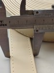 Pasek eko skóra do torebki 30 mm / 1 m jasny beż