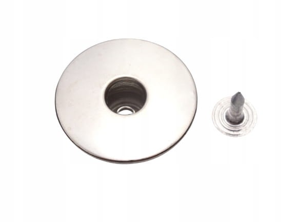 Guzik metalowy do spodni kurtki 24 mm 10 sztuk