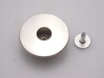 Guzik metalowy do spodni kurtki 24 mm 10 sztuk