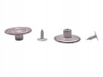 Guzik metalowy do spodni kurtki 20 mm 10 sztuk