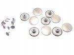 Guzik metalowy do spodni kurtki 20mm 10 sztuk