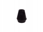 Końcówka plastikowa do sznurka 5 / 7 mm czarny 10 sztuk