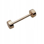 Sztanga okucie metalowe do torby torebki 32 x 10 mm złote 1 sztuka