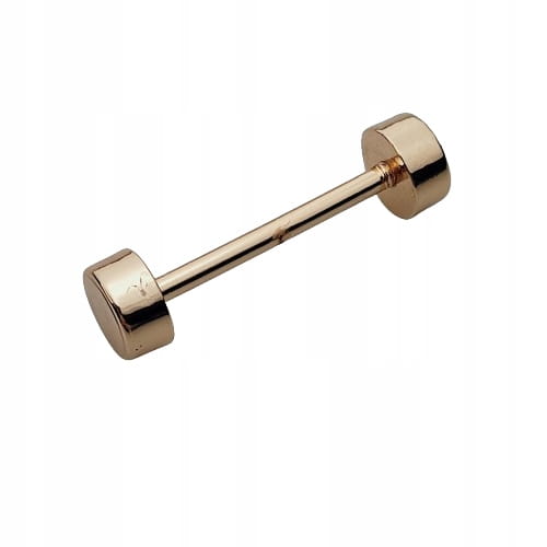 Sztanga okucie metalowe do torby torebki 32 x 10 mm złote 1 sztuka