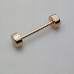 Sztanga okucie metalowe do torby torebki 32 x 10 mm złote 1 sztuka