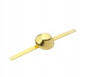 Pukle stopki nóżki do walizki torby torebki 9 / 5 mm złote 10 sztuk