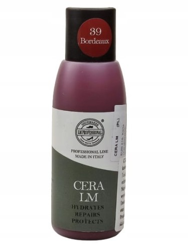 Krem z woskiem do regeneracji galanterii skórzanej LM LUX 100 ml bordowy 39