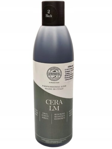 Krem z woskiem do regeneracji galanterii skórzanej LM LUX czarny 250 ml