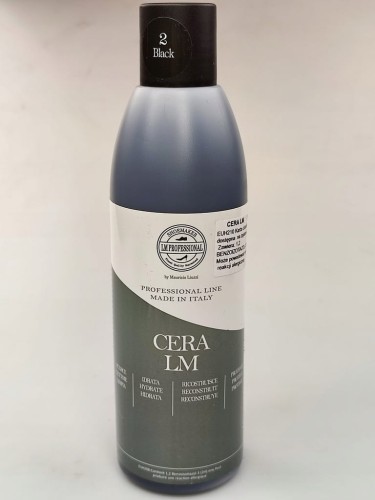 Krem z woskiem do regeneracji galanterii skórzanej LM LUX czarny 250 ml