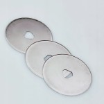 Ostrze okrągłe do noża obrotowego 3 sztuki do cięcia skóry 45 mm