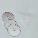 Ostrze okrągłe do noża obrotowego 3 sztuki do cięcia skóry 45 mm
