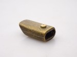Końcówka metalowa do zamka 9 mm stare złoto 1 szuka