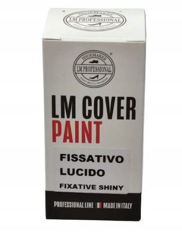 Błyszczący utrwalacz do farb do butów skóry LM LUX cover paint 30 ml