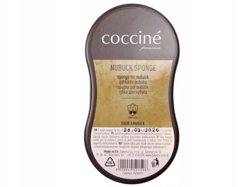 Czyścik gąbka NUBUCK SPONGE do zamszu nubuku na sucho Coccine