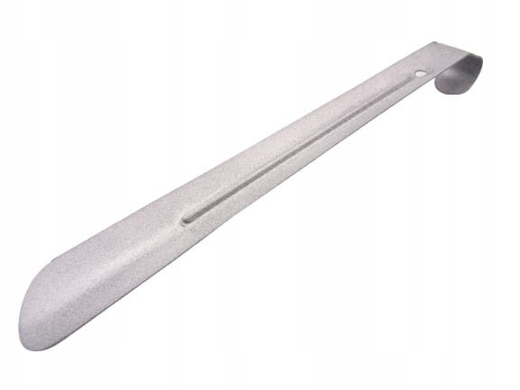 Łyżka metalowa do butów 27 cm kolor srebrny