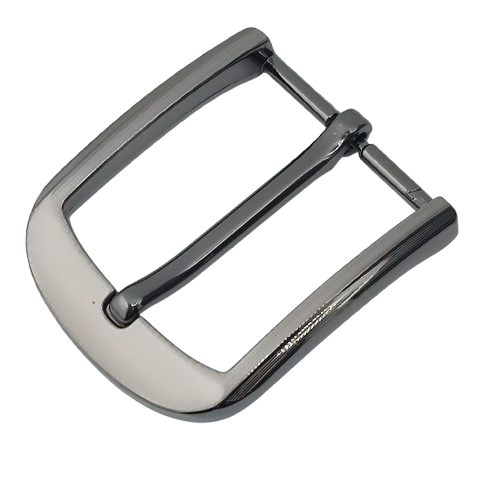 Klamra do paska do spodni 4 cm / 40 mm czarny nikiel odlew (66)