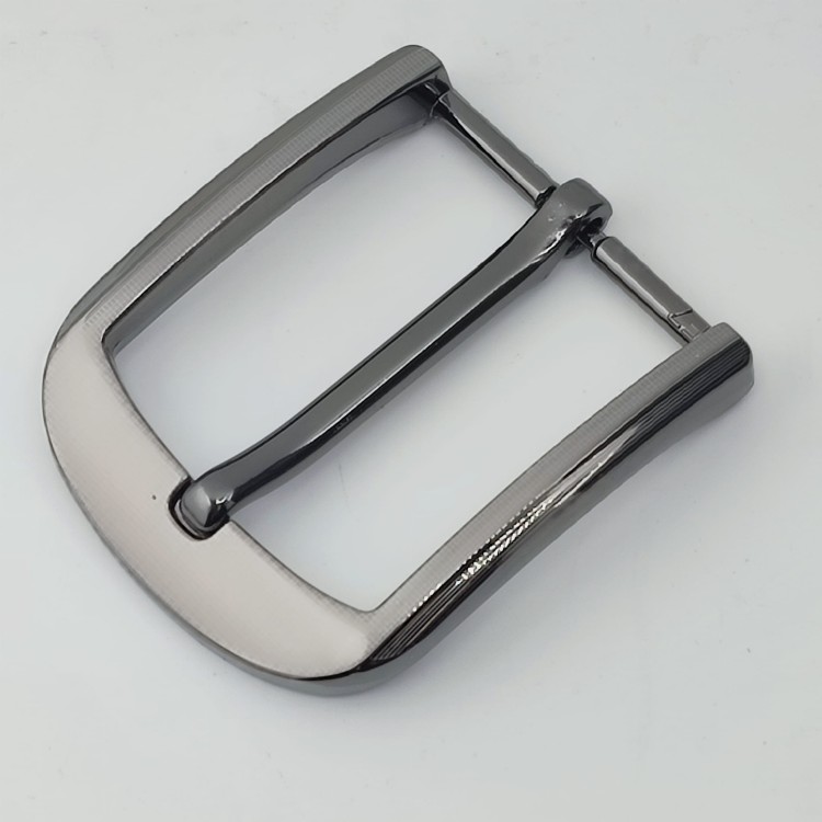 Klamra do paska do spodni 4 cm / 40 mm czarny nikiel odlew (66)
