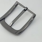 Klamra do paska do spodni 4 cm  / 40 mm czarny nikiel odlew (67)