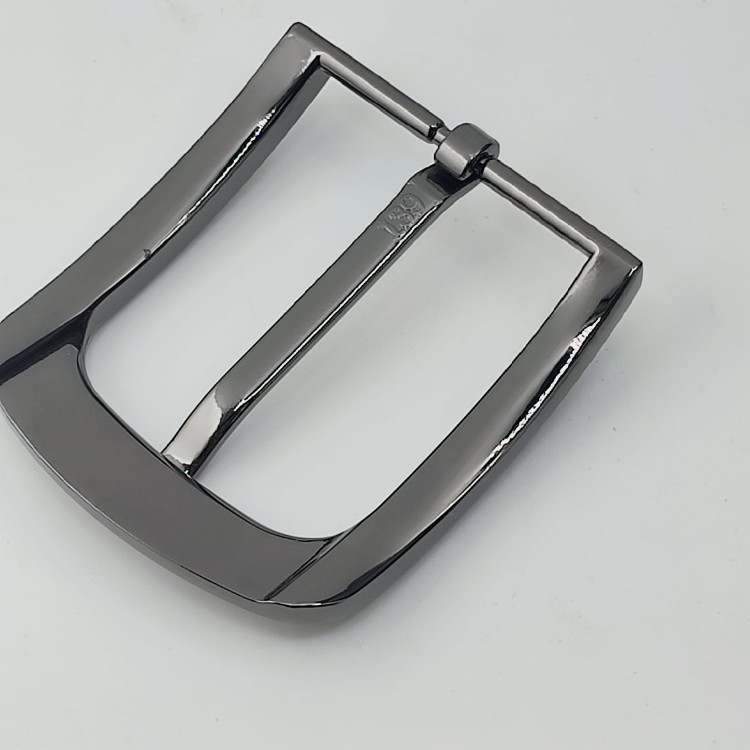Klamra do paska do spodni 4 cm  / 40 mm czarny nikiel odlew (67)