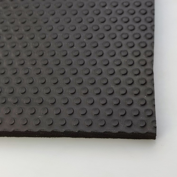 Guma styrogum 6 mm do butów na fleki spody 50 x 23 cm czarna