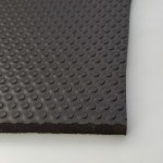 Guma styrogum 6 mm do butów na fleki spody 50 x 23 cm czarna