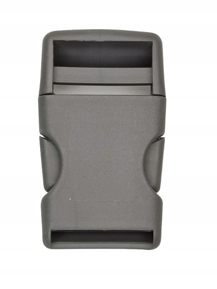 Klamra zatrzaskowa plastikowa 30 mm do paska 50 szt szary