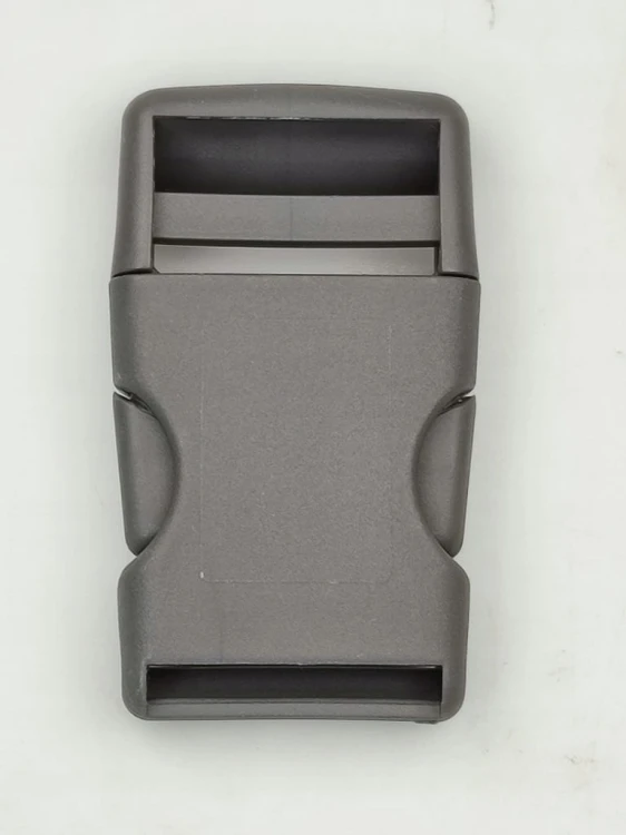 Klamra zatrzaskowa plastikowa 30 mm do paska 50 szt szary