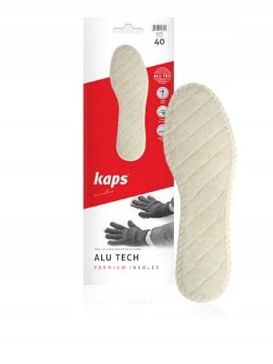 Wkładki do butów ciepłe wełna + aluminium Kaps 41
