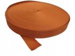 Taśma nośna polipropylenowa 15 mm x 1,3 mm jasnobrązowa - 1 metr