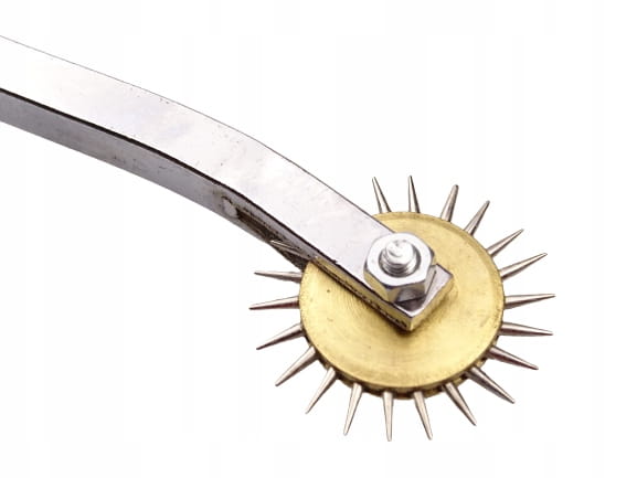 Ostre radełko do skóry przyrząd kaletniczy 3,5 mm