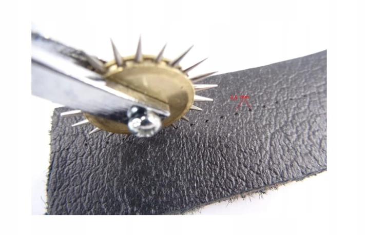 Ostre radełko do skóry przyrząd kaletniczy 3,5 mm