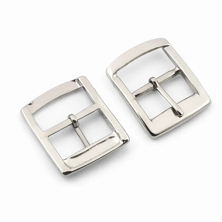 Klamerka sprzączka metalowa do butów paska 23 mm srebrna 1 sztuka (49)