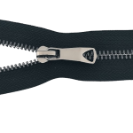 Zamek metalowy rozdzielczy # 5 autolock 85 cm czarny-nikiel ozdobny