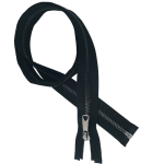 Zamek metalowy rozdzielczy # 5 autolock 85 cm czarny-nikiel ozdobny