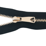 Zamek metalowy rozdzielczy # 5 autolock 85 cm czarno-złoty ozdobny