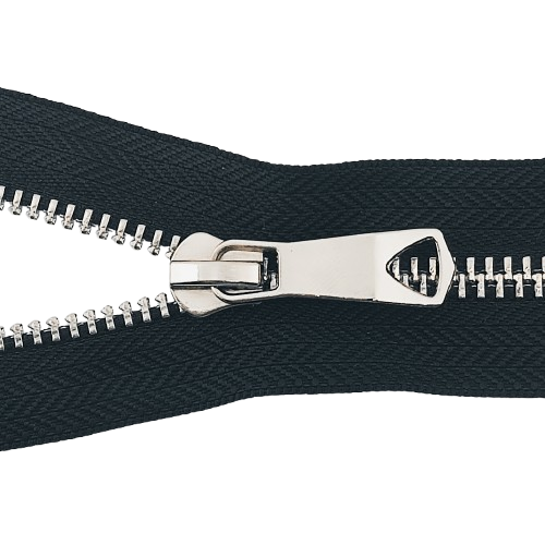 Zamek metalowy rozdzielczy # 5 autolock 85 cm nikiel ozdobny