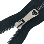 Zamek metalowy rozdzielczy # 5 autolock 80 cm czarny nikiel ozdobny