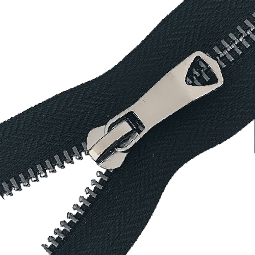 Zamek metalowy rozdzielczy # 5 autolock 80 cm czarny nikiel ozdobny