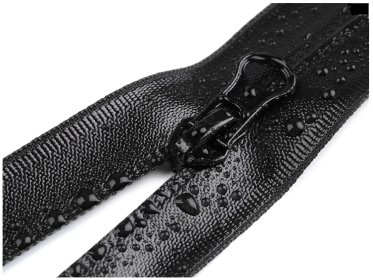 Zamek spiralny # 7 wodoodporny rozdzielczy 80 cm czarny Autolock