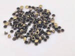 Nity zbitki jednostronne kaletnicze szewskie 8 / 3 / 6 mm stare złoto 100 szt.